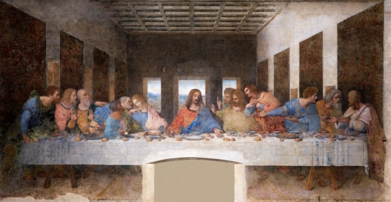 La Última Cena, pintada entre 1495 y 1498, es más que una simple obra de arte; es un testimonio atemporal del genio de Leonardo da Vinci.
